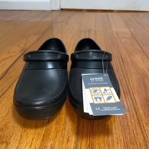 Brand new work crocs